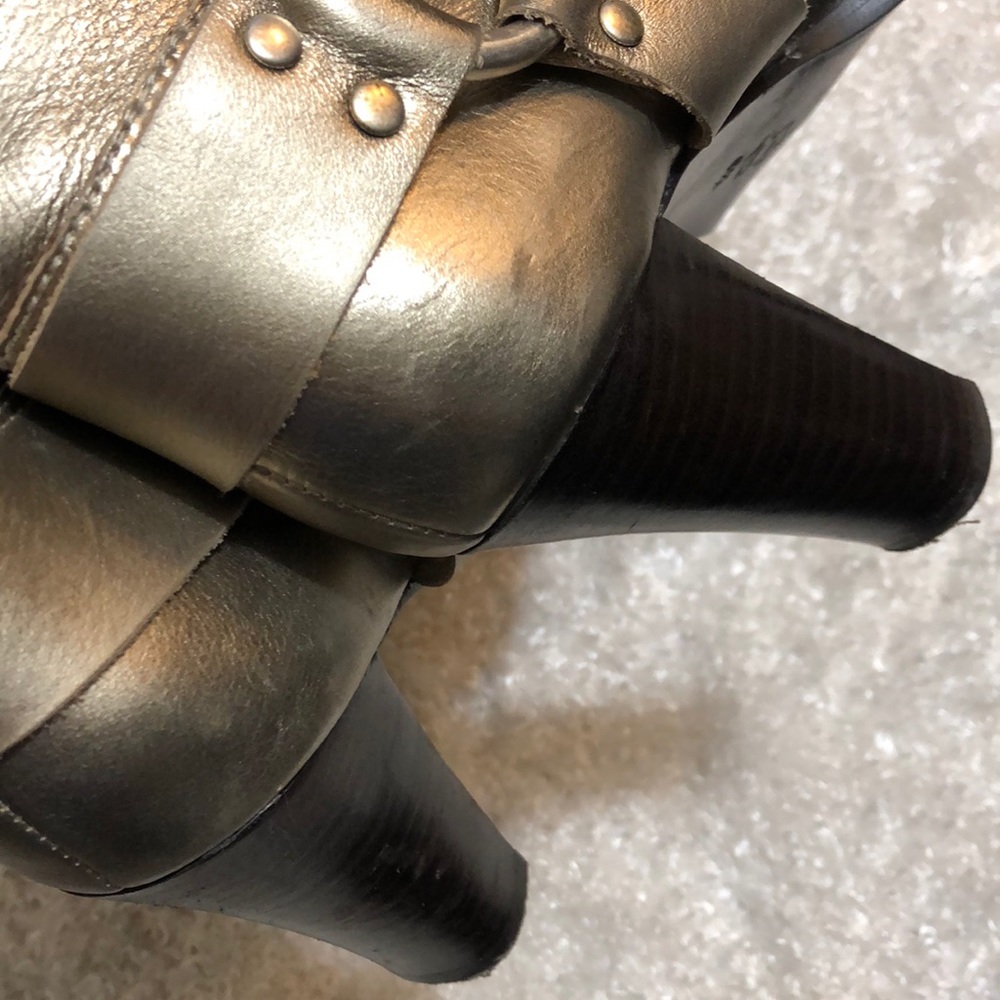 COPY - MICHAEL Michael Kors Metallic Heeled Boots - Picture 11 of 12
